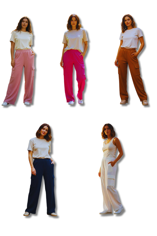 Women’s Cargo Palazzo Pants
